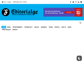 'editorialge.com' screenshot