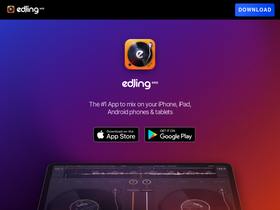 'edjing.com' screenshot