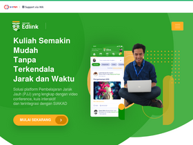 'edlink.id' screenshot