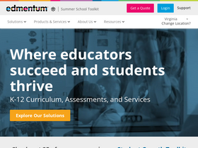 'edmentum.com' screenshot