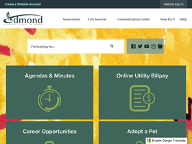 'edmondok.com' screenshot