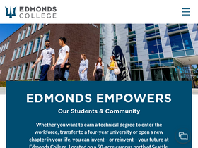 'edmonds.edu' screenshot