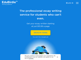 'edubirdie.com' screenshot