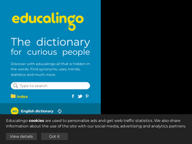 'educalingo.com' screenshot
