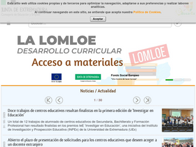 'educarex.es' screenshot