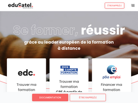 'educatel.fr' screenshot