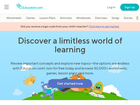 'education.com' screenshot