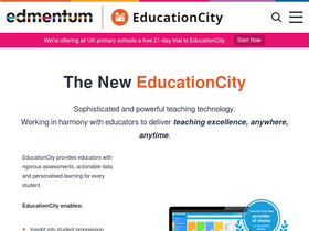 'educationcity.com' screenshot
