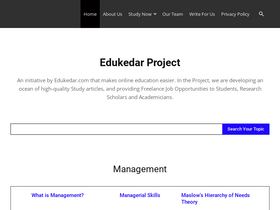 'edukedar.com' screenshot