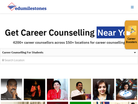 'edumilestones.com' screenshot