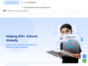 'edunexttechnologies.com' screenshot