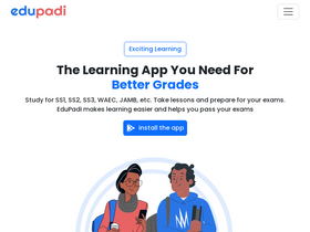 'edupadi.com' screenshot