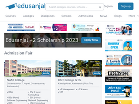 'edusanjal.com' screenshot