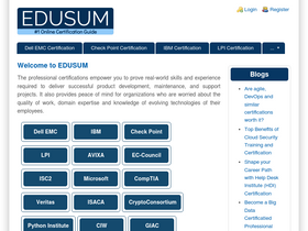'edusum.com' screenshot