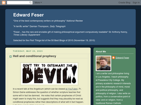 'edwardfeser.blogspot.com' screenshot