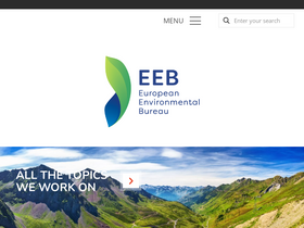 'eeb.org' screenshot