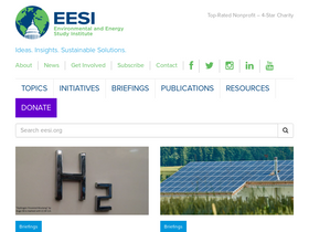'eesi.org' screenshot