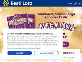 'eestiloto.ee' screenshot