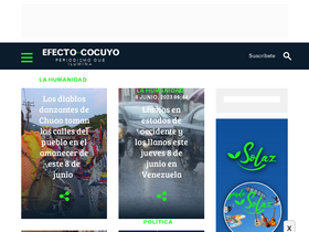 'efectococuyo.com' screenshot