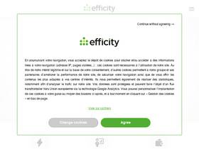 'efficity.com' screenshot