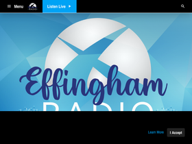 'effinghamradio.com' screenshot