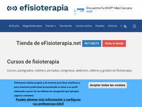 'efisioterapia.net' screenshot