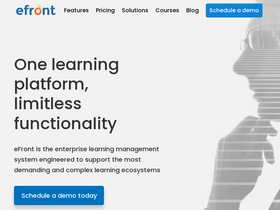 'efrontlearning.com' screenshot