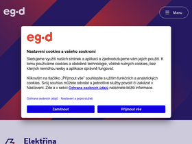 'egd.cz' screenshot