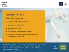 'egdc-uk.org' screenshot