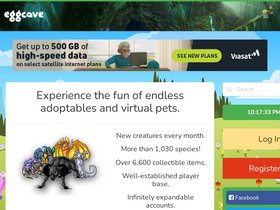 'eggcave.com' screenshot