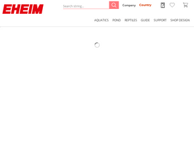 'eheim.com' screenshot