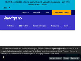 'ehs.com' screenshot