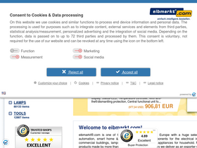 'eibmarkt.com' screenshot