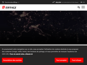 'eiffage.com' screenshot