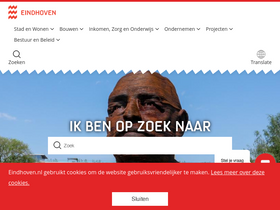 'eindhoven.nl' screenshot