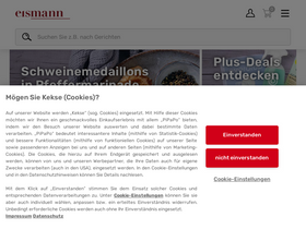 'eismann.de' screenshot