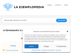 'ejemplopedia.com' screenshot