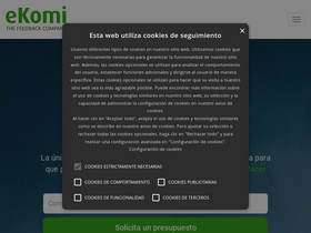 'ekomi.es' screenshot