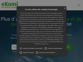 'ekomi.fr' screenshot
