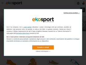 'ekosport.it' screenshot