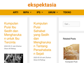 'ekspektasia.com' screenshot
