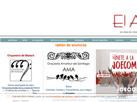 'el-atril.com' screenshot