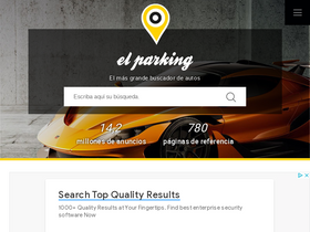 'el-parking.es' screenshot