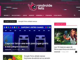 'elandroidefeliz.com' screenshot