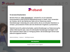 'elbandi.de' screenshot