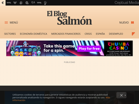 'elblogsalmon.com' screenshot