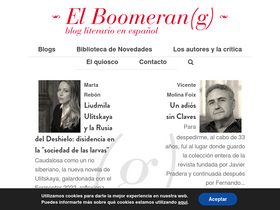 'elboomeran.com' screenshot