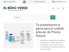 'elbuhoverde.es' screenshot
