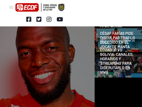 'elcanaldelfutbol.com' screenshot