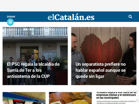 'elcatalan.es' screenshot